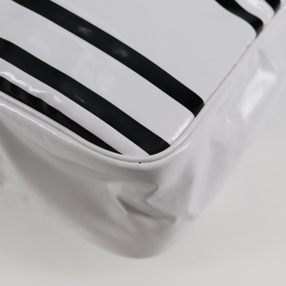 Chanel White Vinyl Camera