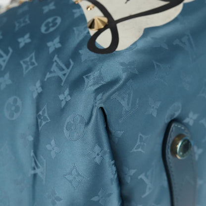 Louis Vuitton Blue Canvas Cruiser