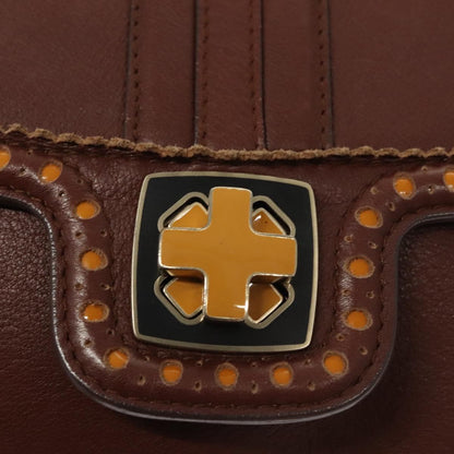 Bally Brown Leather Handbag