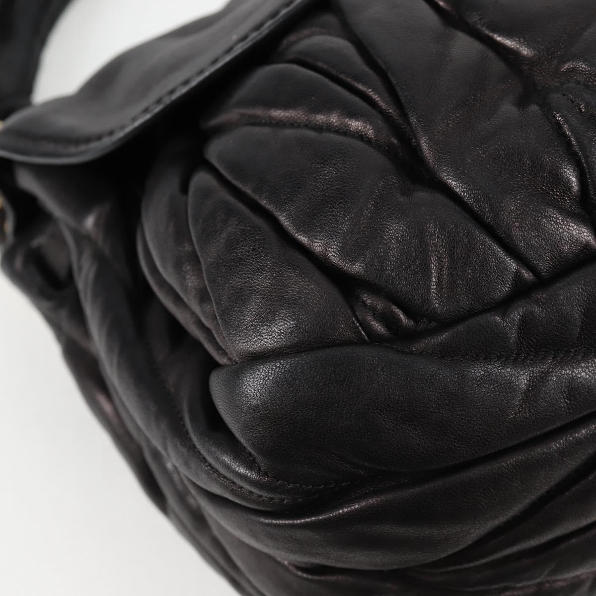 Miu Miu Black Leather Coffer