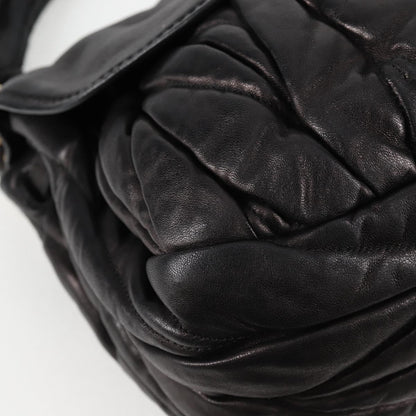 Miu Miu Black Leather Coffer