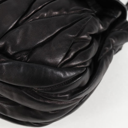Miu Miu Black Leather Coffer