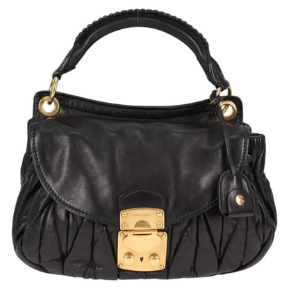 Miu Miu Black Leather Coffer