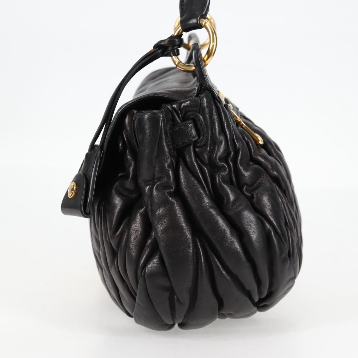 Miu Miu Black Leather Coffer