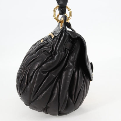 Miu Miu Black Leather Coffer