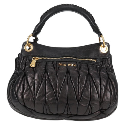 Miu Miu Black Leather Coffer