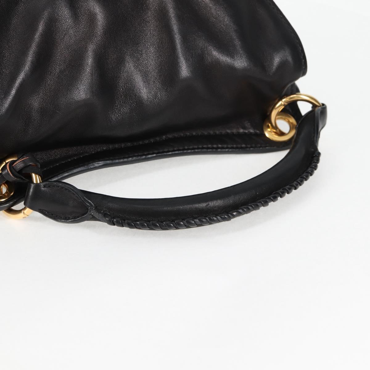 Miu Miu Black Leather Coffer