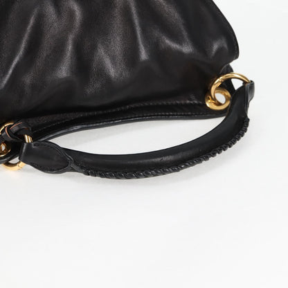 Miu Miu Black Leather Coffer