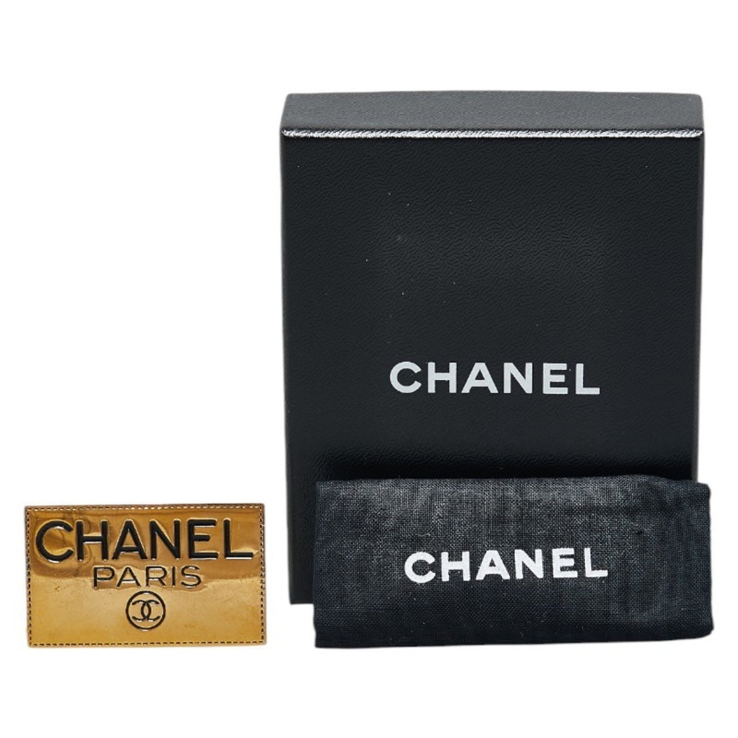 Chanel Gold Gold Plated Brooch