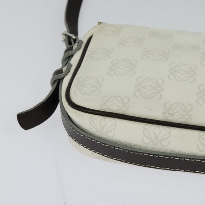 Loewe White Canvas Anagram
