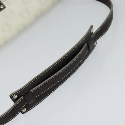 Loewe White Canvas Anagram
