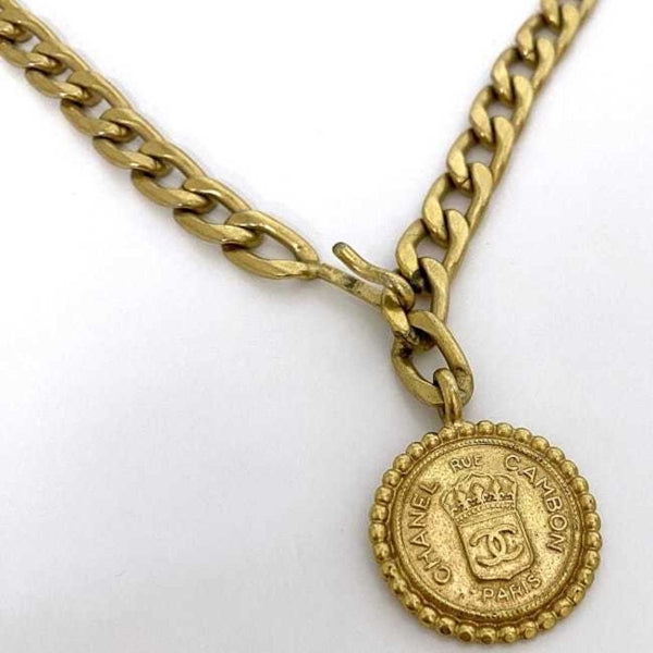 Chanel Gold Metal Coco Mark