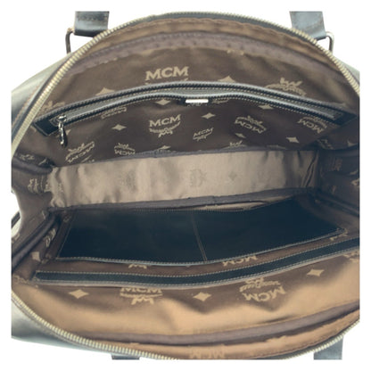 Mcm Black Leather Handbag