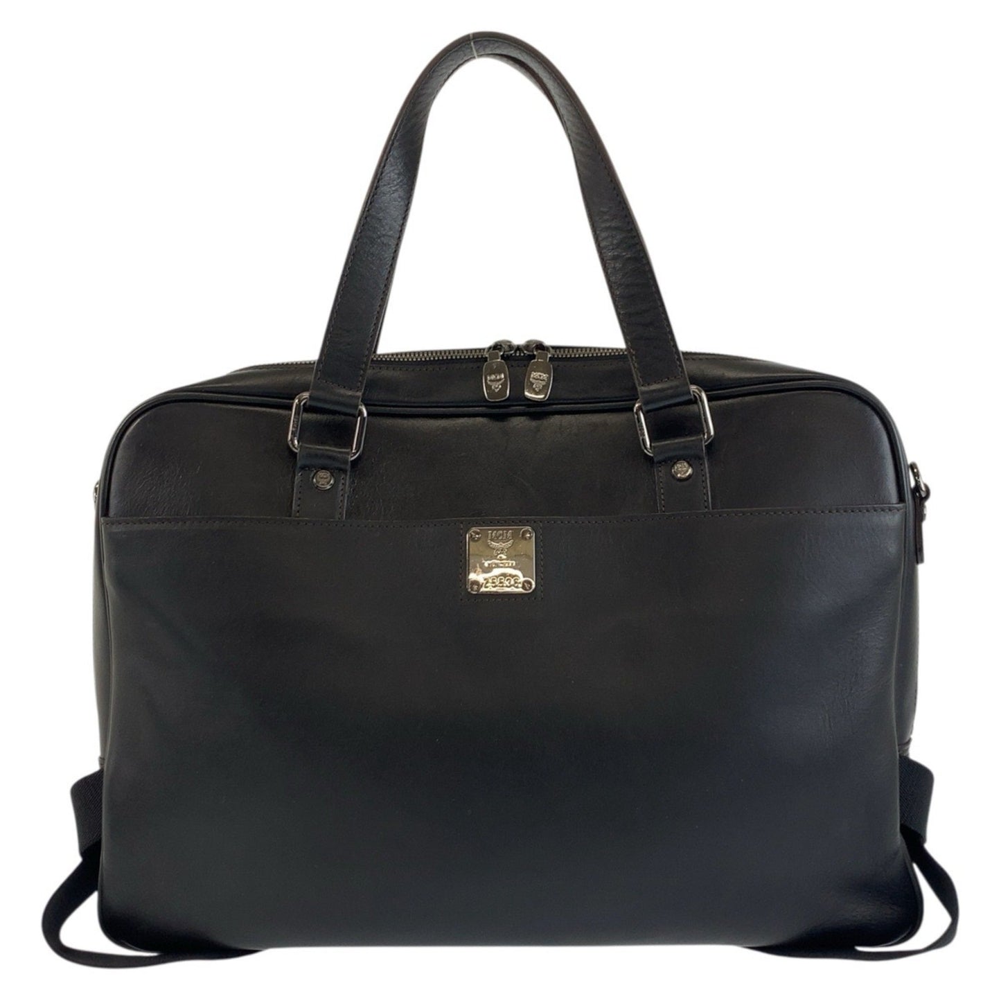 Mcm Black Leather Handbag