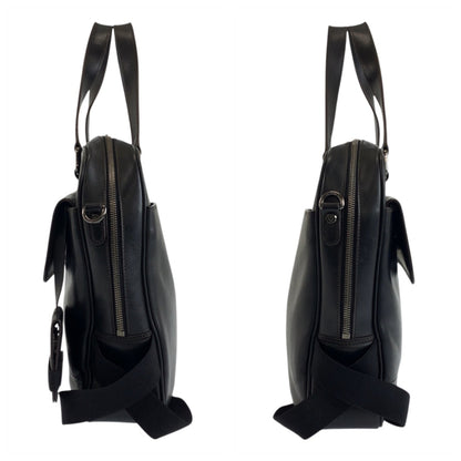 Mcm Black Leather Handbag