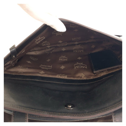 Mcm Black Leather Handbag