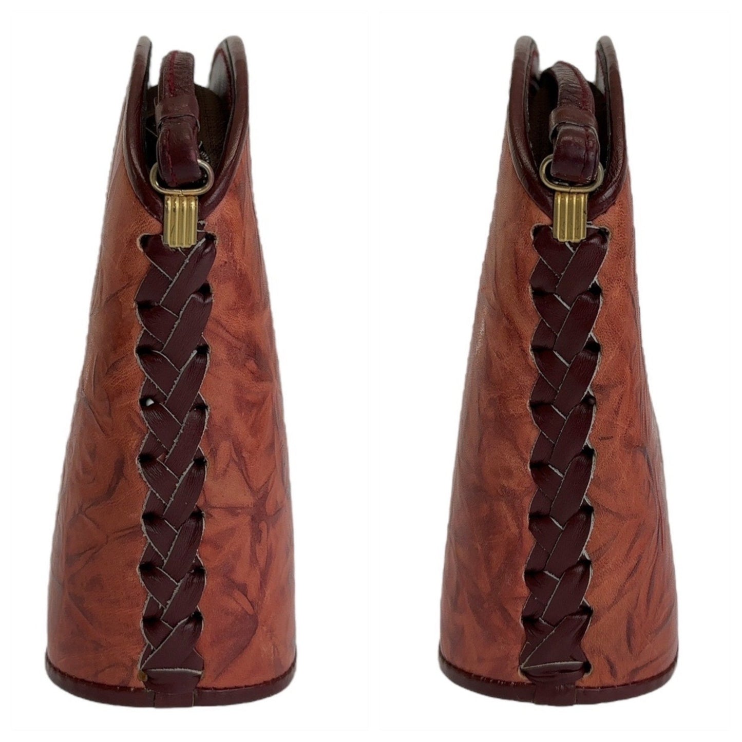 Saint Laurent Red Leather Shoulder
