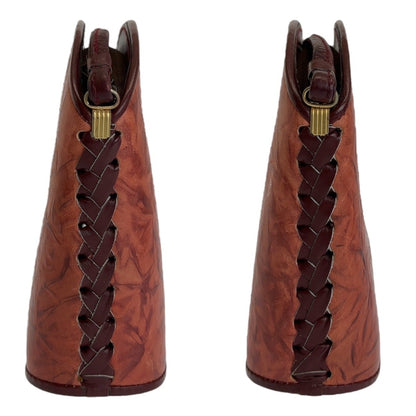 Saint Laurent Red Leather Shoulder