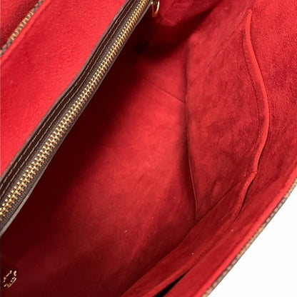 Louis Vuitton Brown Canvas Bergamo