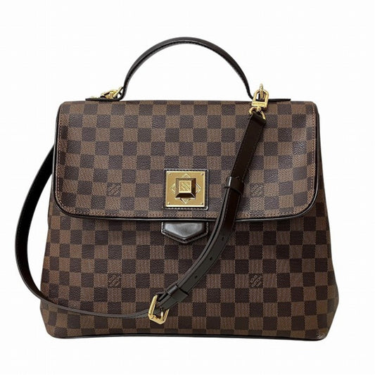 Louis Vuitton Brown Canvas Bergamo