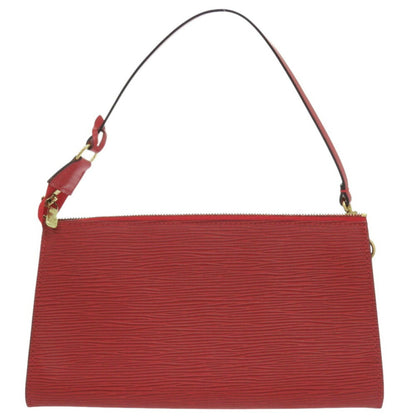 Louis Vuitton Red Leather Pochette Accessoire