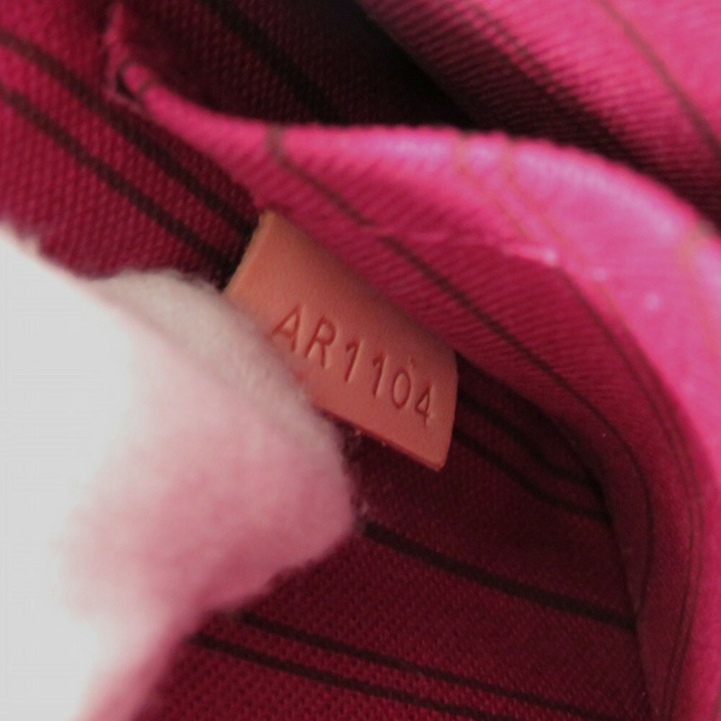 Louis Vuitton Brown Canvas Pochette Neverfull