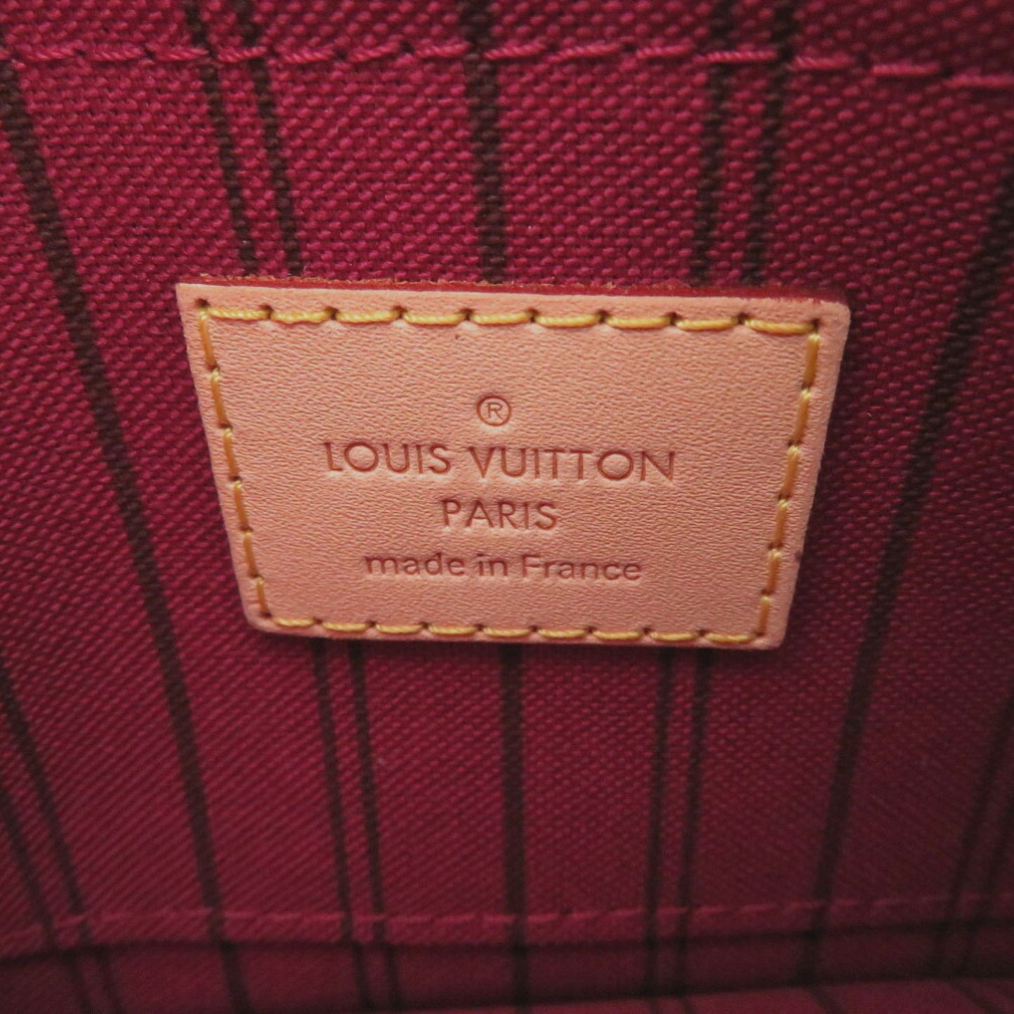 Louis Vuitton Brown Canvas Pochette Neverfull