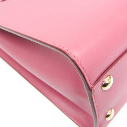 Salvatore Ferragamo Pink Leather Gancini