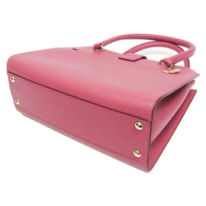 Salvatore Ferragamo Pink Leather Gancini