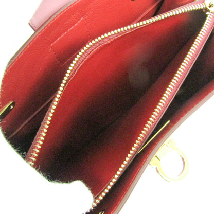 Salvatore Ferragamo Pink Leather Gancini