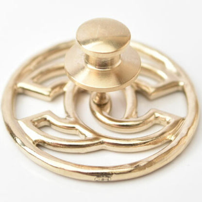 Chanel Gold Metal Coco Mark