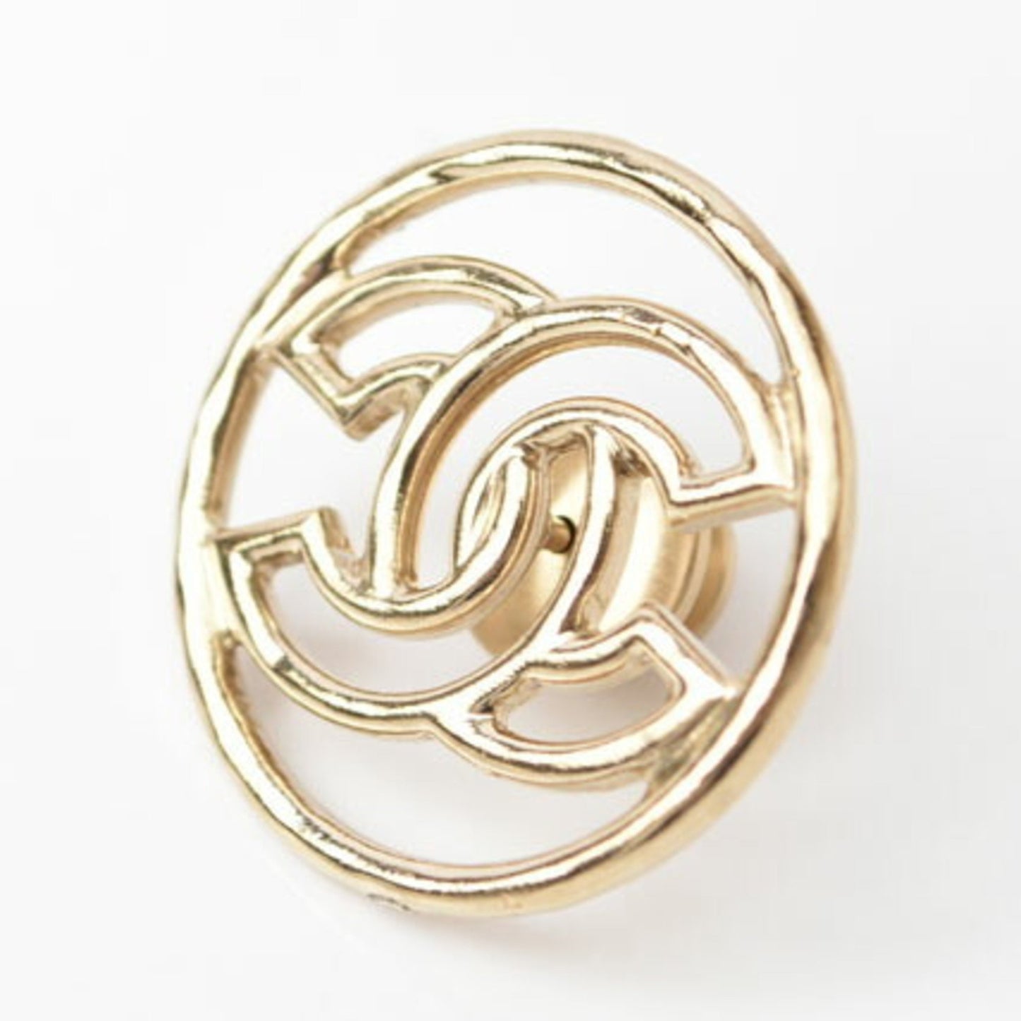 Chanel Gold Metal Coco Mark
