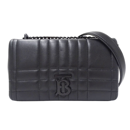 Burberry Black Leather Shoulder