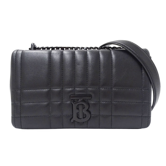 Burberry Black Leather Shoulder