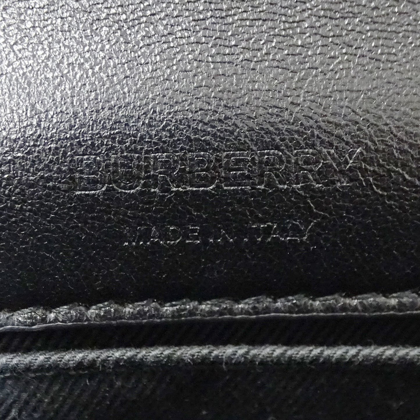 Burberry Black Leather Shoulder