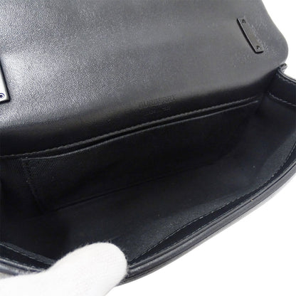 Burberry Black Leather Shoulder