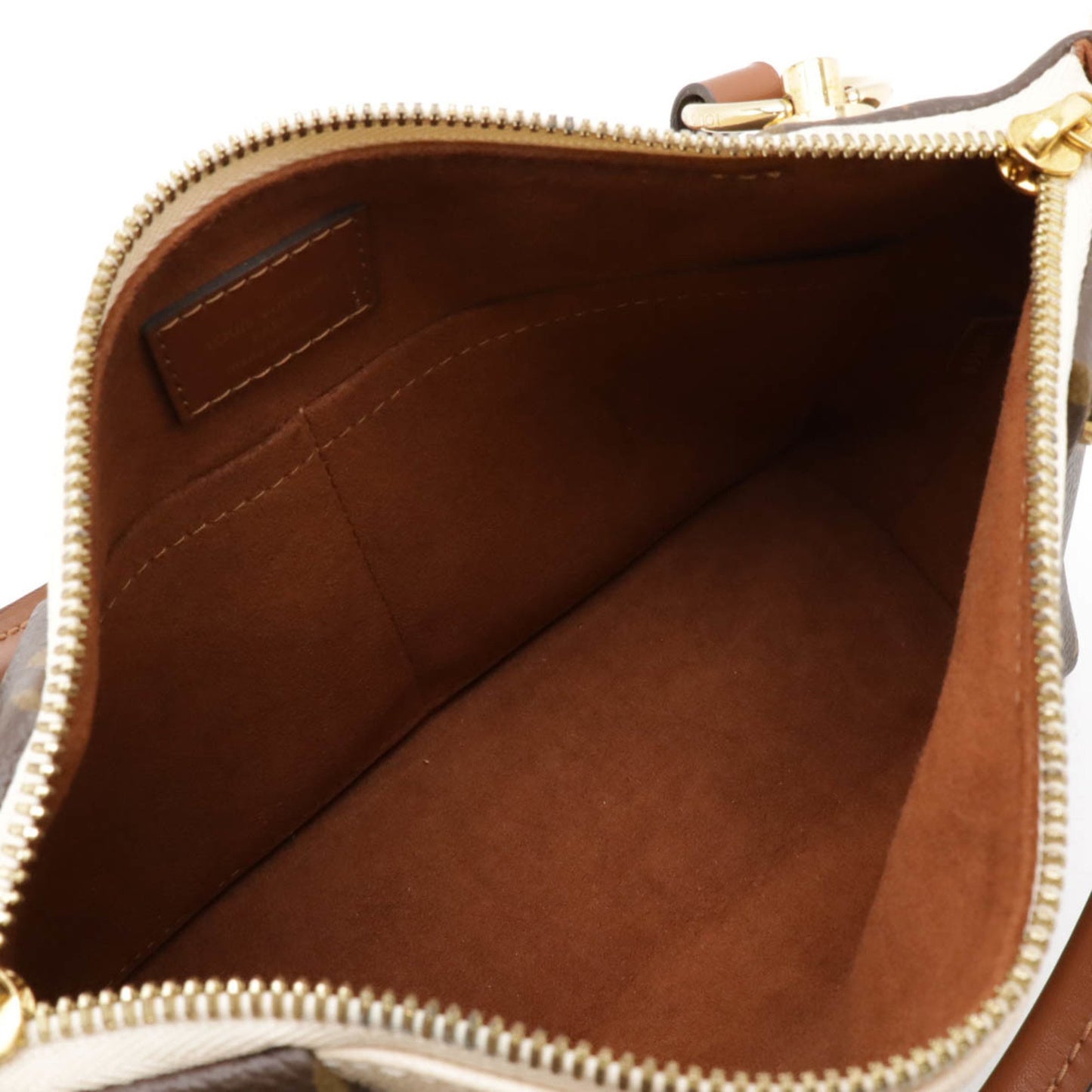 Louis Vuitton Brown Canvas V Tote Bb