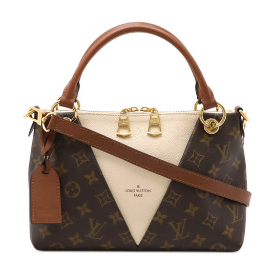 Louis Vuitton Brown Canvas V Tote Bb