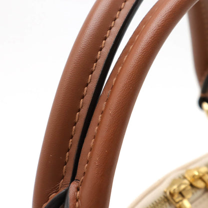 Louis Vuitton Brown Canvas V Tote Bb