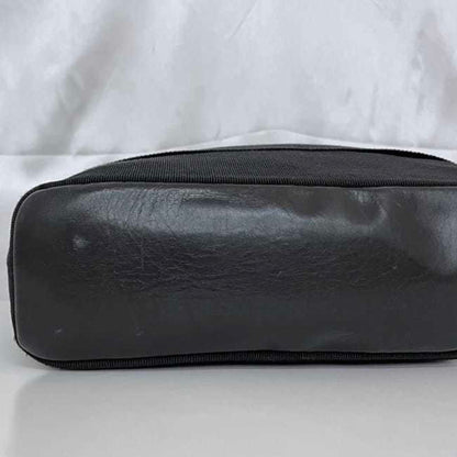 Salvatore Ferragamo Black Canvas Vara