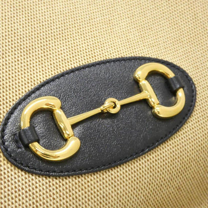 Gucci Brown Canvas Horsebit