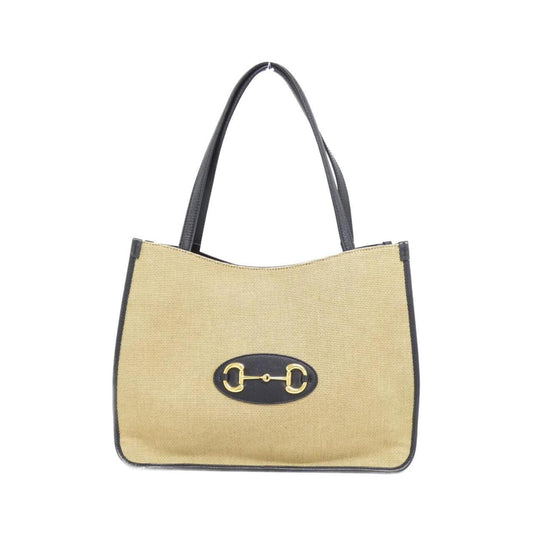 Gucci Brown Canvas Horsebit