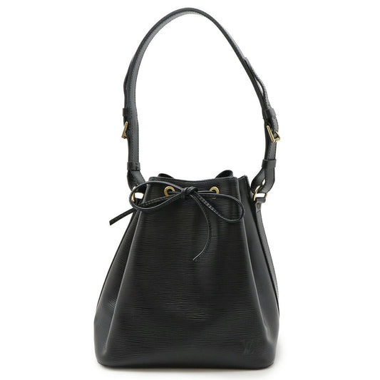 Louis Vuitton Black Leather Petit Noé