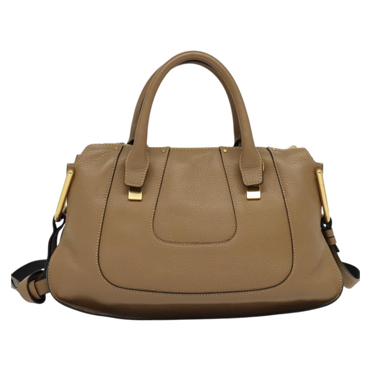 Chloé Brown Leather Hayley