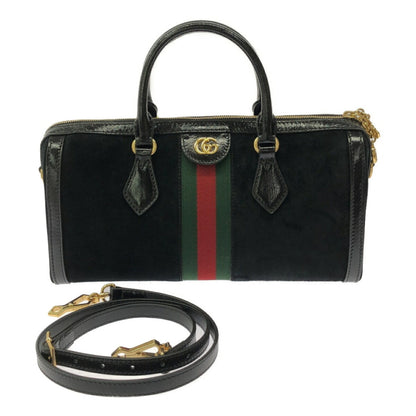 Gucci Black Suede Ophidia
