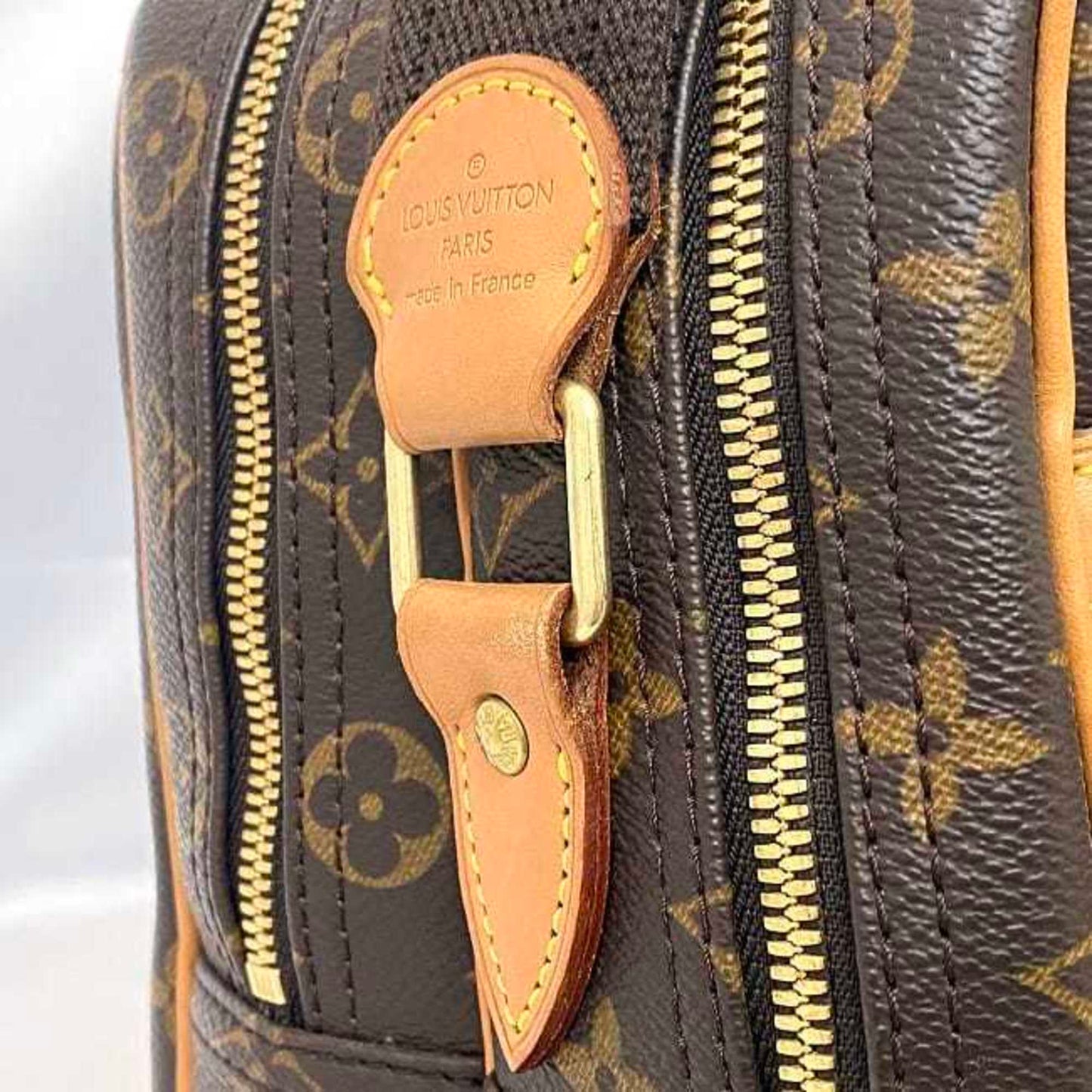 Louis Vuitton Brown Canvas Reporter