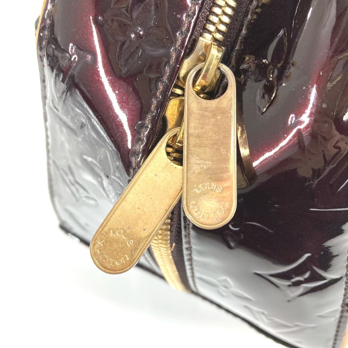 Louis Vuitton Red Patent Leather Summit Drive