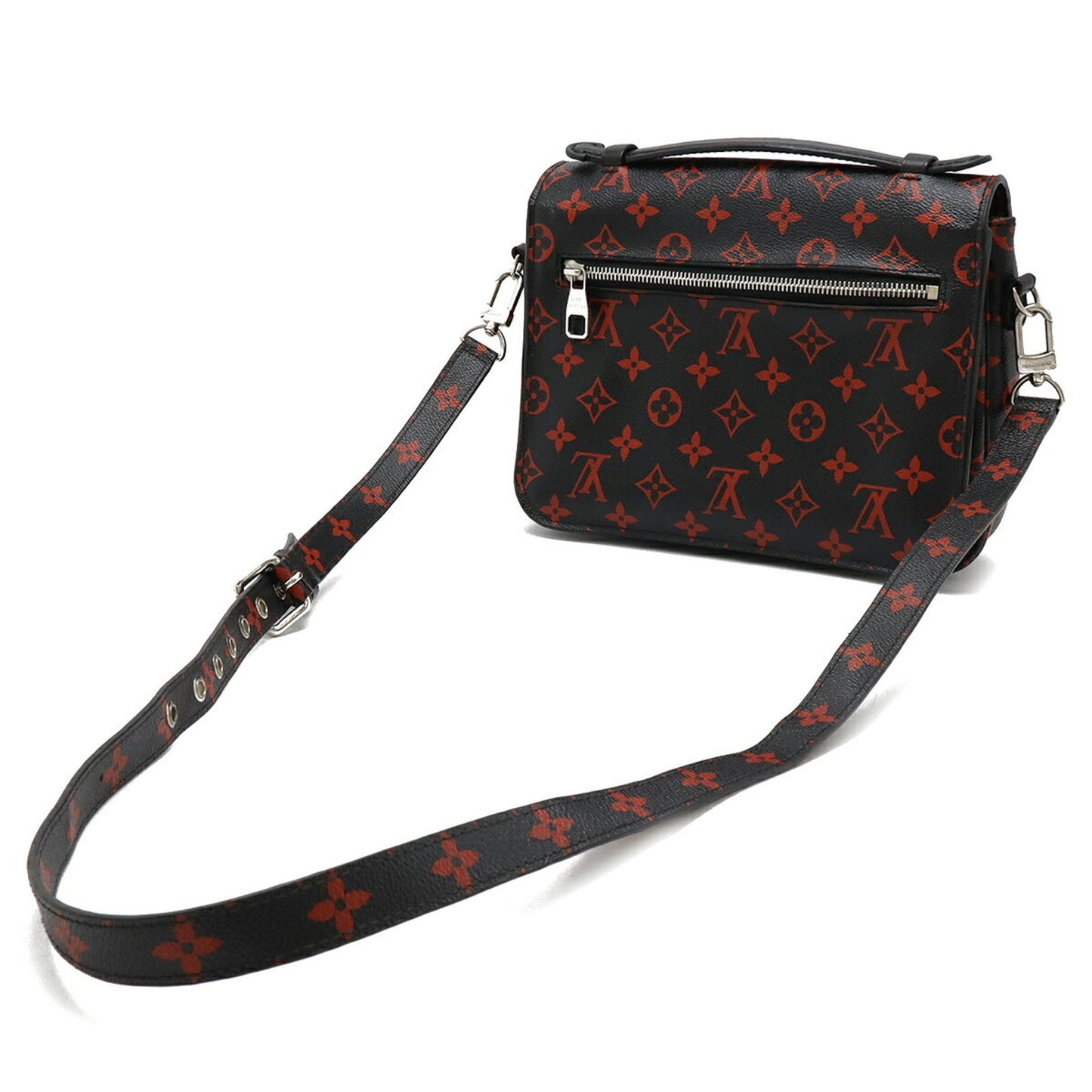 Louis Vuitton Black Canvas Pochette Metis