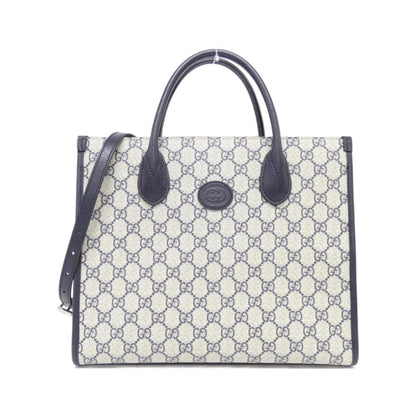 Louis Vuitton Brown Canvas V Tote Bb