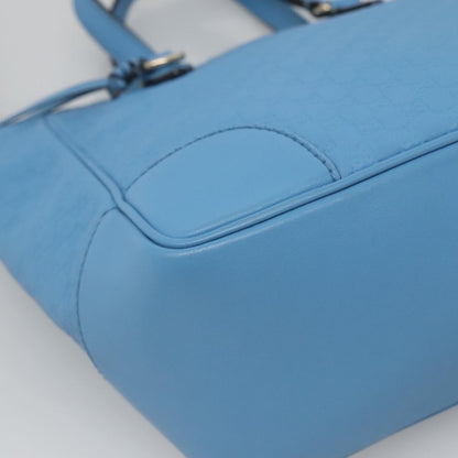 Gucci Blue Leather Micro Guccissima